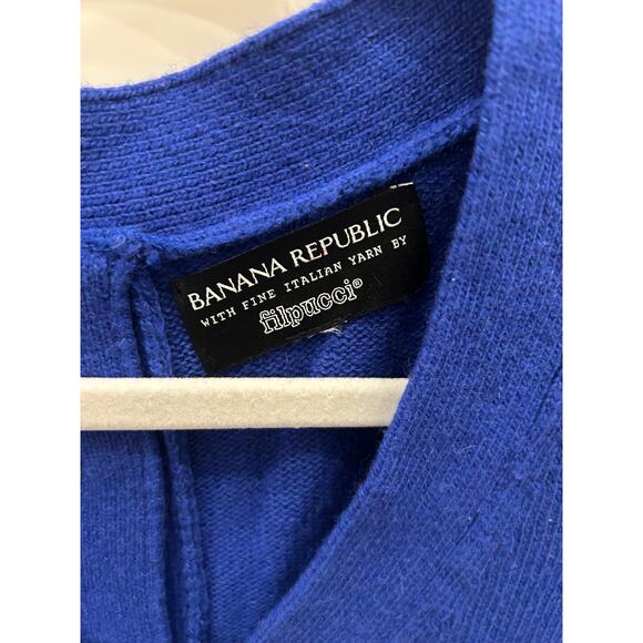 Banana Republic Italian Yarn Sweater Womens Size Medium Merino Cashmere Blend - Picture 3 of 8